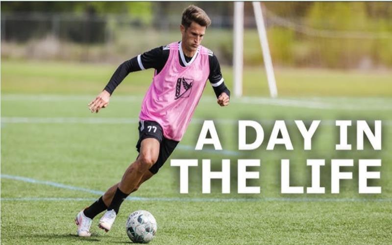 A Day in the Life of a Professional Football Player