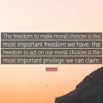 Moral Choices Explored in the Most Powerful Dialogue